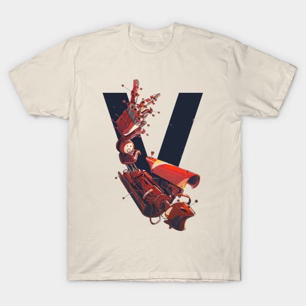 MGS V - goodbye T-Shirt by chengeling